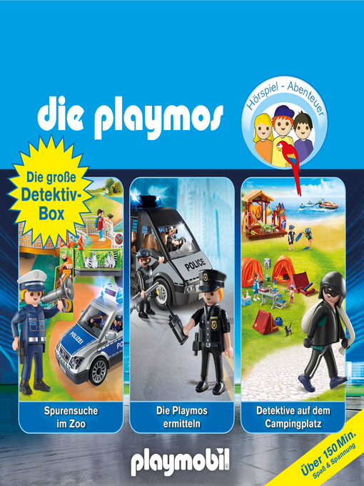 Titeldetails für Die große Detektiv-Box--Das Original Playmobil Hörspiel, Folgen 46, 66, 73 nach David Bredel - Verfügbar